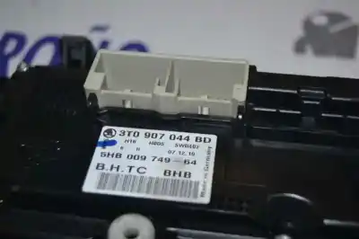 Peça sobressalente para automóvel em segunda mão comando de sofagem (chauffage / ar condicionado) por skoda superb combi 2.0 tdi dpf referências oem iam 3t0907044bd  3t0907044bd
