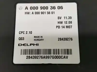 Автозапчастина б/у електронний модуль для clase c clase gla 2.1 cdi посилання на oem iam a0009003606  a0009003606