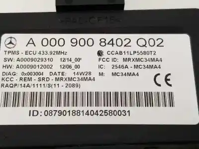Автозапчасти б/у электронный модуль за clase c clase gla 2.1 cdi ссылки oem iam a0009008402