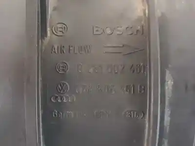 Second-hand car spare part flowmeter for seat altea 2.0 tdi oem iam references 074906461b  074906461b