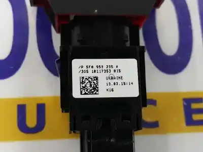 Second-hand car spare part switch for seat leon (5f1) style oem iam references 5f0953235a  