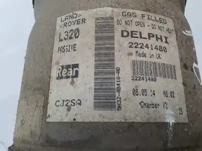 Автозапчастина б/у правий задній амортизатор для land rover range rover sport i (l320) 2.7 d 4x4 посилання на oem iam lr041110  5h3218w002ac, 22241480