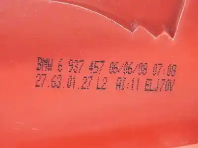 Second-hand car spare part left tailgate light for bmw 3 (e90) 318 d oem iam references 6937457  63216937457