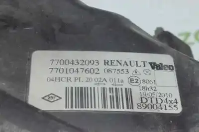 Автозапчасти б/у правая фара за renault scenic rx4 (ja0) 1.9 dci salomon ссылки oem iam 7700432093 - 7701047602  