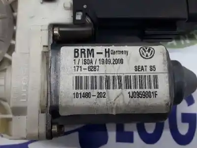 Автозапчасти б/у мотор переднего левого стекла за seat leon (1m1) 1.9 tdi ссылки oem iam 1j1959801f  