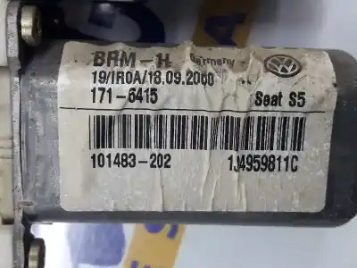 Автозапчасти б/у мотор заднего левого стекла за seat leon (1m1) 1.9 tdi ссылки oem iam 1j4959711c  1c0959811a