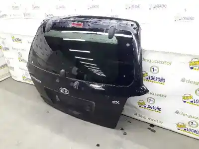 Recambio de automóvil de segunda mano de porton trasero para kia sorento 2.5 crdi active referencias oem iam 737003e102 737003e102 color negro 