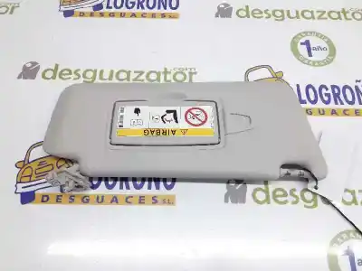 Second-hand car spare part right sunshade for clase c clase c lim. 2.1 cdi oem iam references 20581002109h43  