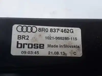 Автозапчасти б/у регулятор стекла переднего правого за audi q5 3.0 v6 24v tdi ссылки oem iam 8r0837462g  1021966286115 brose