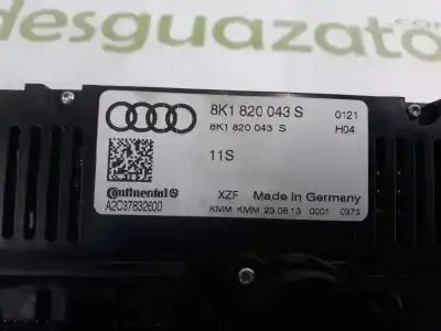 Автозапчастина б/у клімат-контроль для audi q5 3.0 v6 24v tdi посилання на oem iam 8k1820043s  a2c37832600
