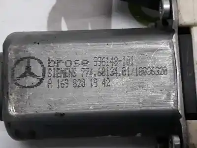Second-hand car spare part rear left window motor for clase c clase a 2.0 cdi oem iam references a1698201942  1698204542