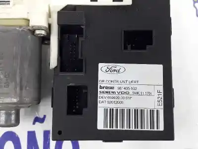 Piesă de schimb auto la mâna a doua motoras macara geam fata stânga pentru ford focus ii sedán (db_, fch, dh) 1.6 ti referințe oem iam 1347885  994811101