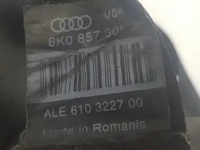 Автозапчастина б/у задній лівий ремін безпеки для audi a4 b8 (8k2) 1.8 tfsi посилання на oem iam 8k0857805k  8k0857805p