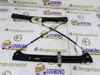 Second-hand car spare part passenger side right window regulator for bmw x5 3.0 turbodiesel oem iam references 51337166380