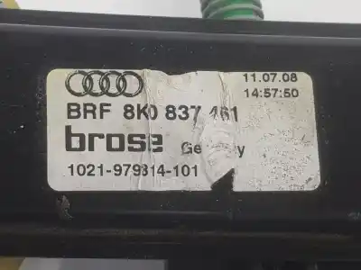 Автозапчасти б/у регулятор стекла переднего левого за audi a4 b8 (8k2) 1.8 tfsi ссылки oem iam 8k0837461  8k0837461