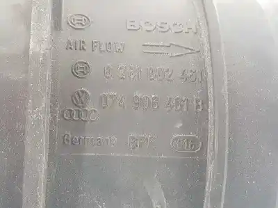 Автозапчастина б/у витратомір повітря для audi a6 c6 (4f2) 2.0 tdi посилання на oem iam 074906461b  0281002461