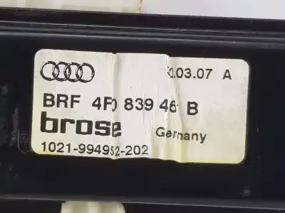 Автозапчасти б/у регулятор стекла заднего левого за audi a6 c6 (4f2) 2.0 tdi ссылки oem iam 4f0839461b  4f0839461b