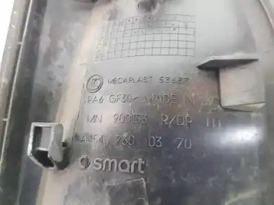 Second-hand car spare part exterior left rear door handle for smart forfour (454) 1.5 cdi (454.000) oem iam references a4547600370  a4547600370