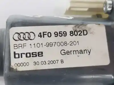 Автозапчастина б/у двигатель переднього правого скла для audi a6 c6 (4f2) 2.0 tdi посилання на oem iam 4f0959802d  4f0959802d