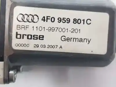 Автозапчасти б/у мотор заднего левого стекла за audi a6 c6 (4f2) 2.0 tdi ссылки oem iam 4f0959801c  4f0959801c