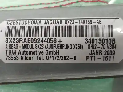 Piesă de schimb auto la mâna a doua airbag perdea fațã dreapta pentru jaguar xf 3.0 v6 d referințe oem iam c2z3354 8x2314k159ae 