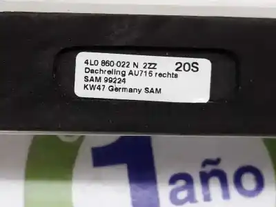Автозапчасти б/у крышные бары за audi q7 (4l) 3.0 v6 24v tdi ссылки oem iam 4l0860021n2zz  4l0860022n 2zz