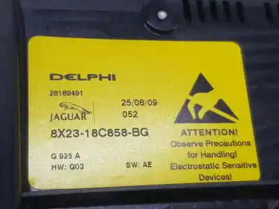 Second-hand car spare part climate control for jaguar xf 3.0 v6 d oem iam references 8x2318c858bg  c2z12823