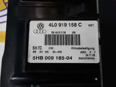 Автозапчастина б/у клімат-контроль для audi q7 (4l) 3.0 v6 24v tdi посилання на oem iam 4l0820043ewet  5hb00918504