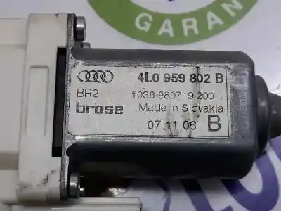 Автозапчастина б/у двигатель переднього правого скла для audi q7 (4l) 3.0 v6 24v tdi посилання на oem iam 4l0959802b  1036989719200