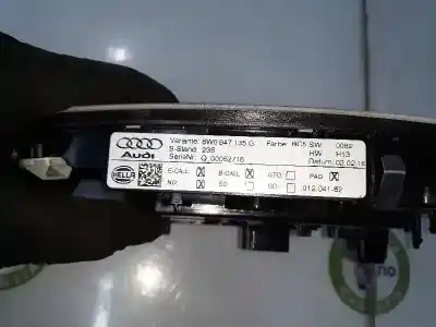 Автозапчастина б/у внутрішне світло для audi a4 b9 (8w2, 8wc) 2.0 tdi посилання на oem iam 8w0947135g  4k0947135ae