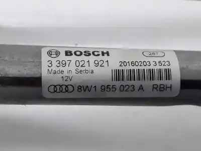 Peça sobressalente para automóvel em segunda mão motor do limpa para brisas por audi a4 berlina 2.0 16v tdi referências oem iam 8w1955023a 3397021921 8w1955119 