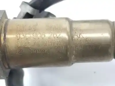 Second-hand car spare part lambda probe for audi a3 sportback (8pa) 1.4 tfsi oem iam references 03c906262ak  03c906262ak