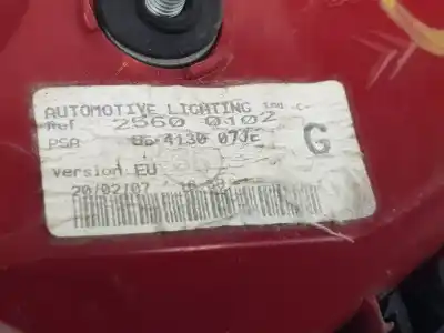 Gebrauchtes Autoersatzteil innere linke rückleuchte zum peugeot 307 cc (s1) 1.6 oem-iam-referenzen 6350s4 6350s4 izquierdo 