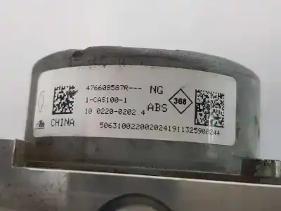 Автозапчасти б/у абс за dacia dokker 1.6 cat (bivalent. gasolina / gpl) ссылки oem iam 476608587r  476608587r