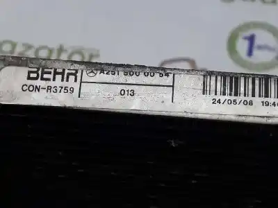 Peça sobressalente para automóvel em segunda mão condensador / radiador de ar condicionado por mercedes clase m 3.0 cdi referências oem iam a2515000054 2515000054 r3759 