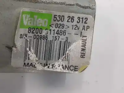 Автозапчастина б/у двигатель заднього склоочисника для renault twingo ii (cn0_) 1.2 16v (cn04, cn0a, cn0b) посилання на oem iam 8200811486  8200811486