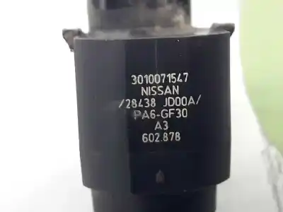 Автозапчастина б/у датчик парковки для nissan qashqai / qashqai +2 i (j10, nj10, jj10e) 1.5 dci посилання на oem iam 28438jd00a  602878