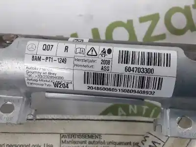 Second-hand car spare part front right curtain airbag for mercedes clase c (w204) berlina 2.1 cdi cat oem iam references a2048600665 a2048600665 