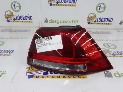 Peça sobressalente para automóvel em segunda mão farolim traseiro direito por volkswagen golf vii lim. 1.2 tsi referências oem iam 5g0945096m
