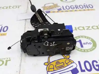 Peça sobressalente para automóvel em segunda mão fechadura da porta traseira direita por volkswagen touareg (7la) tdi r5 referências oem iam 7l0839016