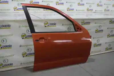 Peça sobressalente para automóvel em segunda mão porta dianteira direita por seat ibiza (6k1) 1.9 tdi referências oem iam 6k4831052c 6k4831052c naranja 