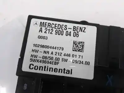 Piesă de schimb auto la mâna a doua unitate de control pompe de injectie pentru mercedes clase glk (w204) glk 2.2 cdi cat referințe oem iam a2129000406 5wk49694ebf 