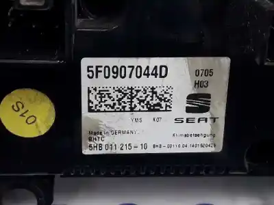Автозапчастина б/у клімат-контроль для seat leon (5f1) 2.0 tdi посилання на oem iam 5f0907044d  5hb011215