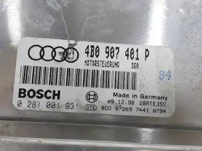 Автозапчасти б/у блок управления двигателем за audi a6 c5 (4b2) 2.5 tdi ссылки oem iam 4b0907401p  4b0907401p