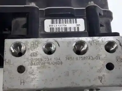 Peça sobressalente para automóvel em segunda mão abs por bmw 5 (e60) 530 d referências oem iam 34516768906  34526768908