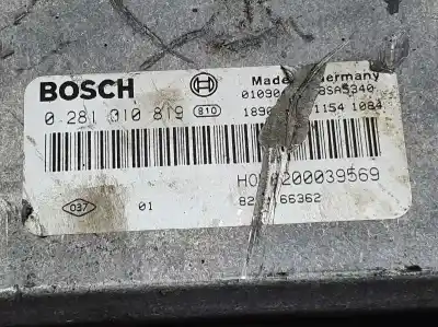 Pezzo di ricambio per auto di seconda mano centralina motore per renault scénic i monospace (ja0/1_, fa0_) 1.9 dci (ja05, ja1f) riferimenti oem iam 8200039569  8200039569