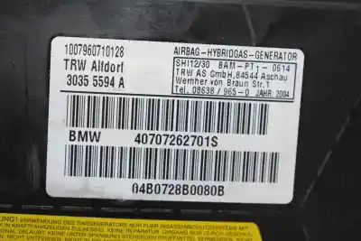 Peça sobressalente para automóvel em segunda mão airbag do lado esquerdo por bmw x5 (e53) 3.0 d referências oem iam 72127072627  4070726270s