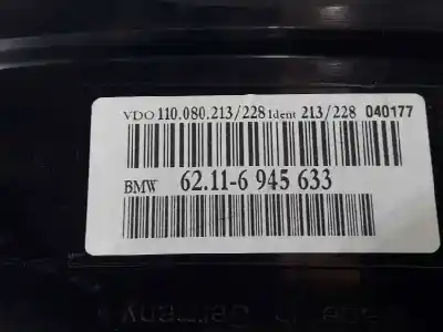 Peça sobressalente para automóvel em segunda mão quadrante por bmw 5 (e60) 530 d referências oem iam 62116945633  110080213 228