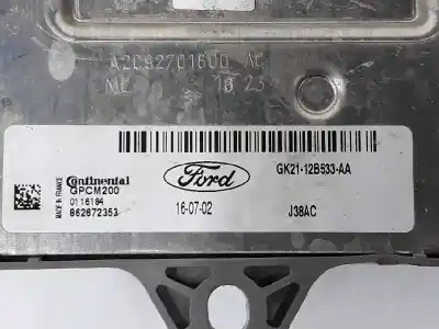 Автозапчастина б/у електронний модуль для ford transit custom furgón (ttf) 270 l1 131 cv / 96 kw посилання на oem iam gk2112b533a