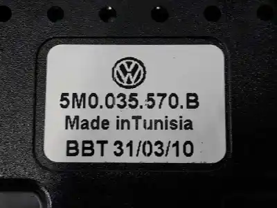 Автозапчасти б/у антенный усилитель за volkswagen golf vi variant (aj5) 1.6 tdi dpf ссылки oem iam 5m0035570b  5m0035570b